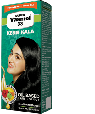Top Oil Based Hair Colour Brands in India - Super Vasmol 33 Kesh Kala
